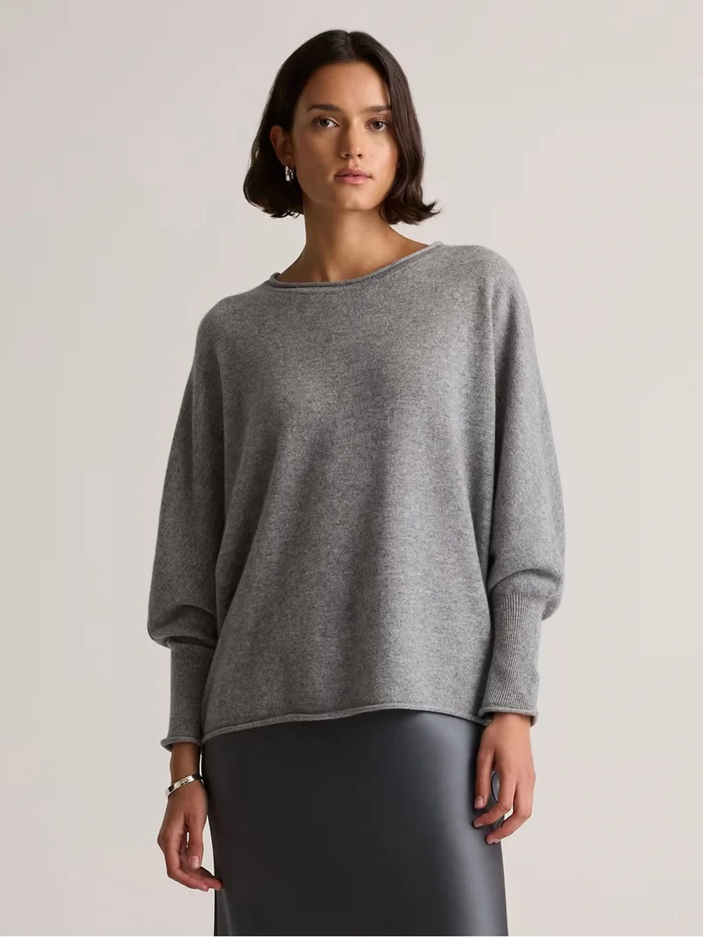 Quince Mongolian Cashmere Batwing Sweater Size S/M - Picture 1 of 9